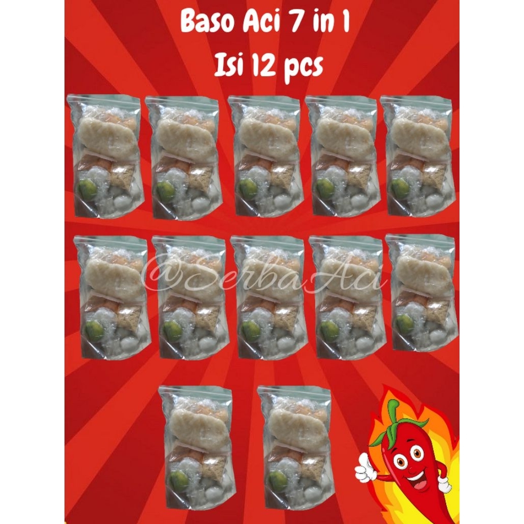 

Paket Hemat || Baso Aci isi 12 pcs / Instan gurih sedap