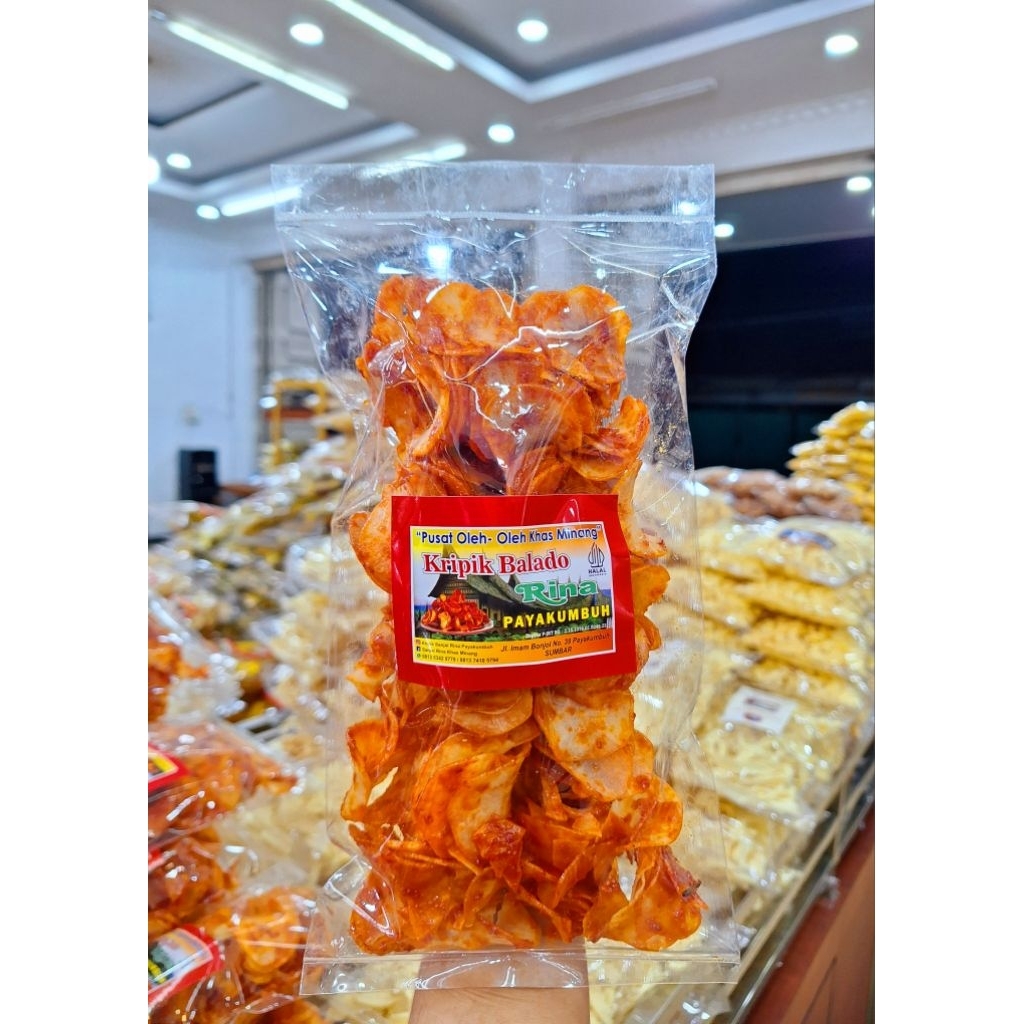 

Sanjai Balado Bulat Pedas Manis [250gr] — Sanjai Rina || Makanan Khas Minang