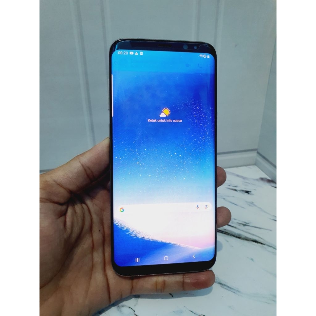 lcd samsung s8 plus original copotan minus