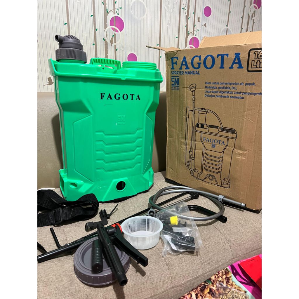 SPRAYER MANUAL 16 LITER FAGOTA