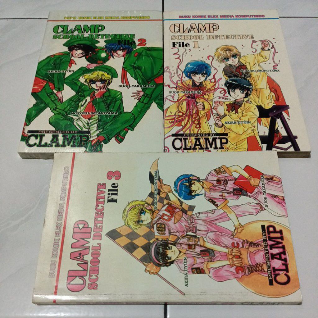 komik clamp school detective