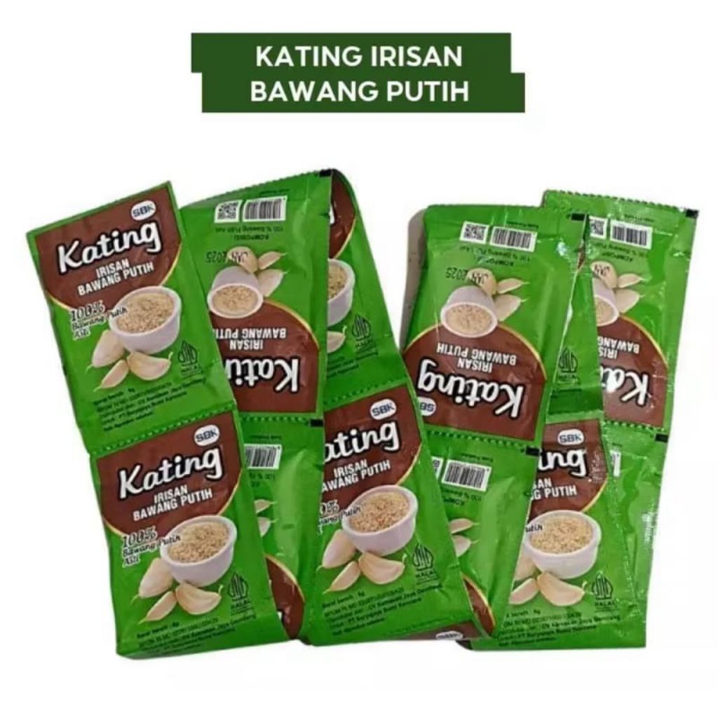 

Kating bawang irisan 5 gram sachet
