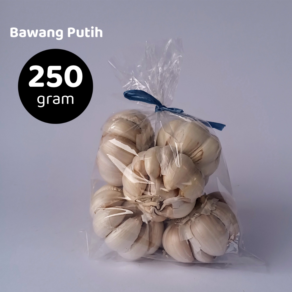 

Bawang Putih 250 gram Kating Utuh Bersih