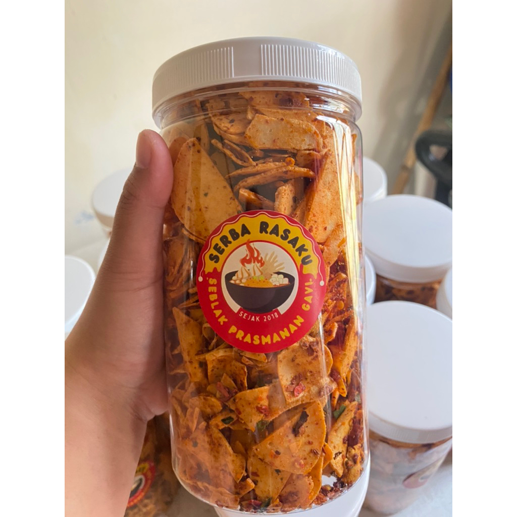 

Keripik Basreng Daun Jeruk
