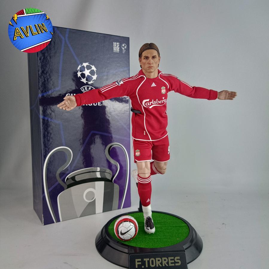 Fernando Torres Liverpool FC Football Legend Toys 1/6 Scale BIB