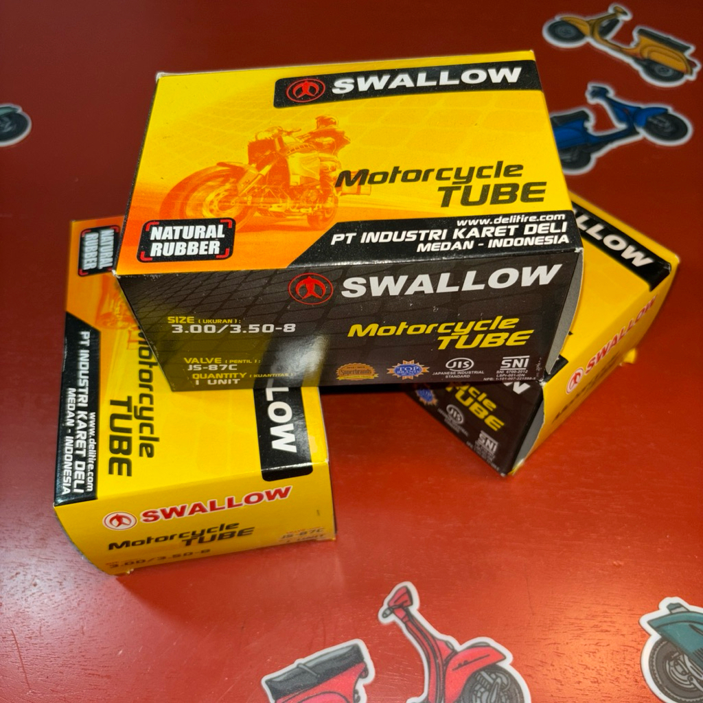 BAN DALAM SWALLOW Ring 8 & Ring 10 Vespa