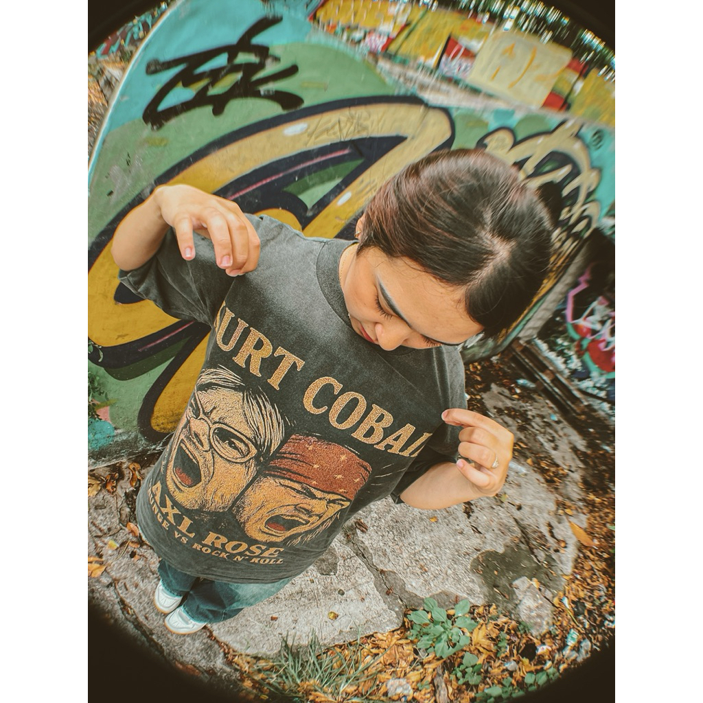 Kaos Kurt cobain Vs Axl rose