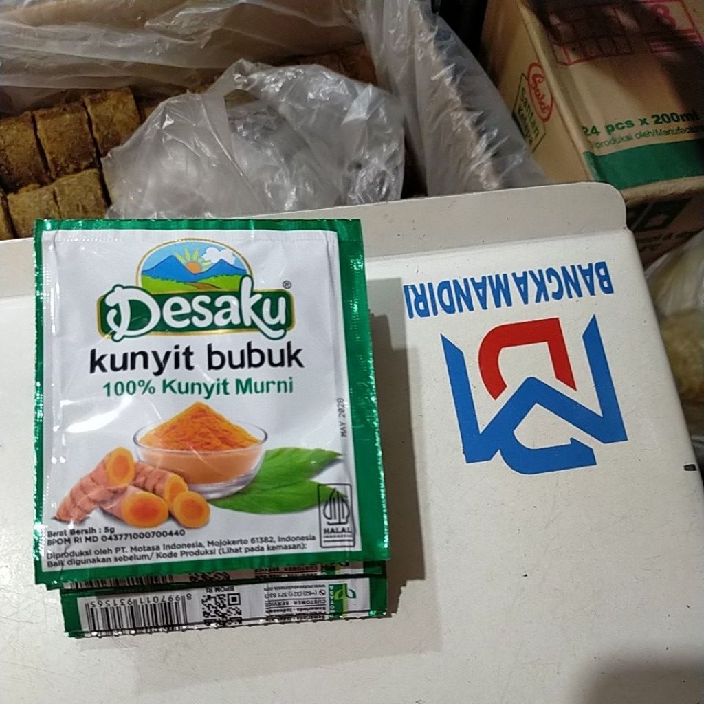 

kunyit bubuk desaku 1 renceng isi 12 pcs