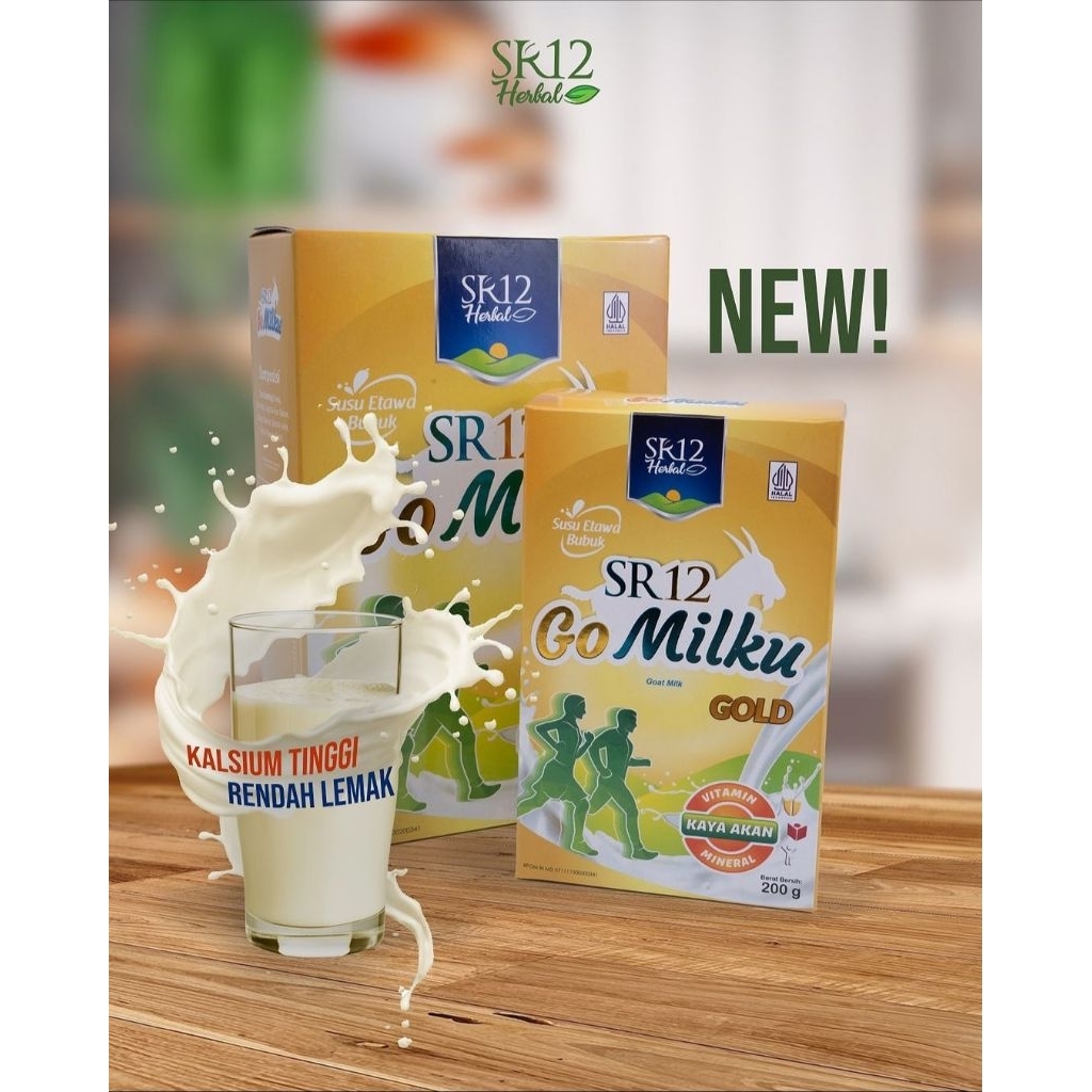 

SR12 GoMilku Gold Susu Kambing Etawa nutrisi tulang