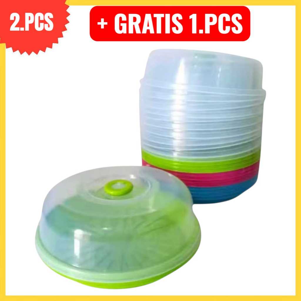 [ 2.PCS ] Tempat Kue Bolu / Tempat Kue Basah dan Tutup