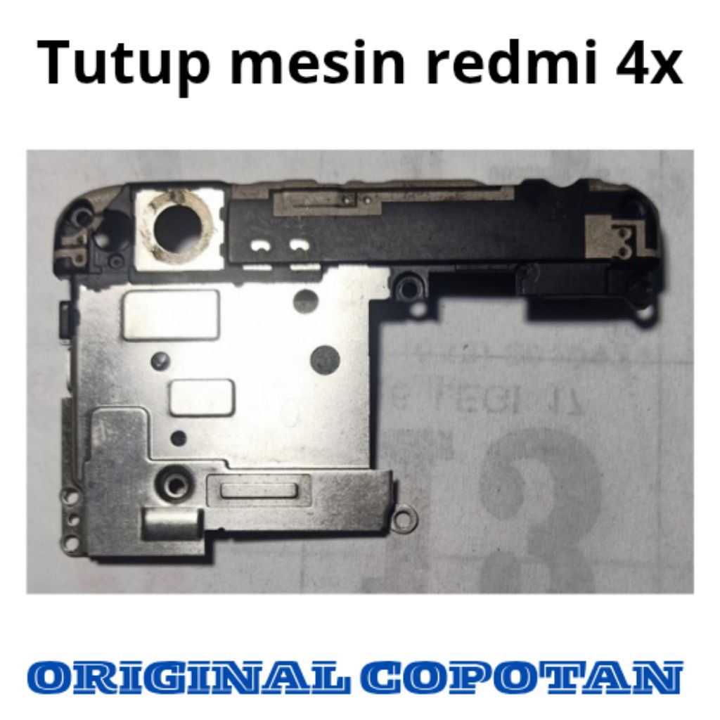 tutup mesin redmi 4x original copotan