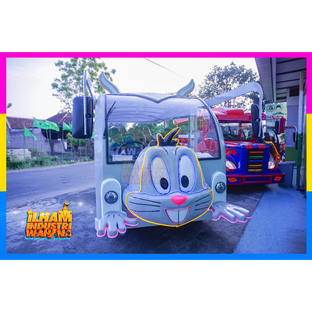 Kereta Mini Wisata Mesin Carry