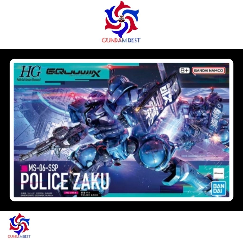Gundam HG Police Zaku Bandai