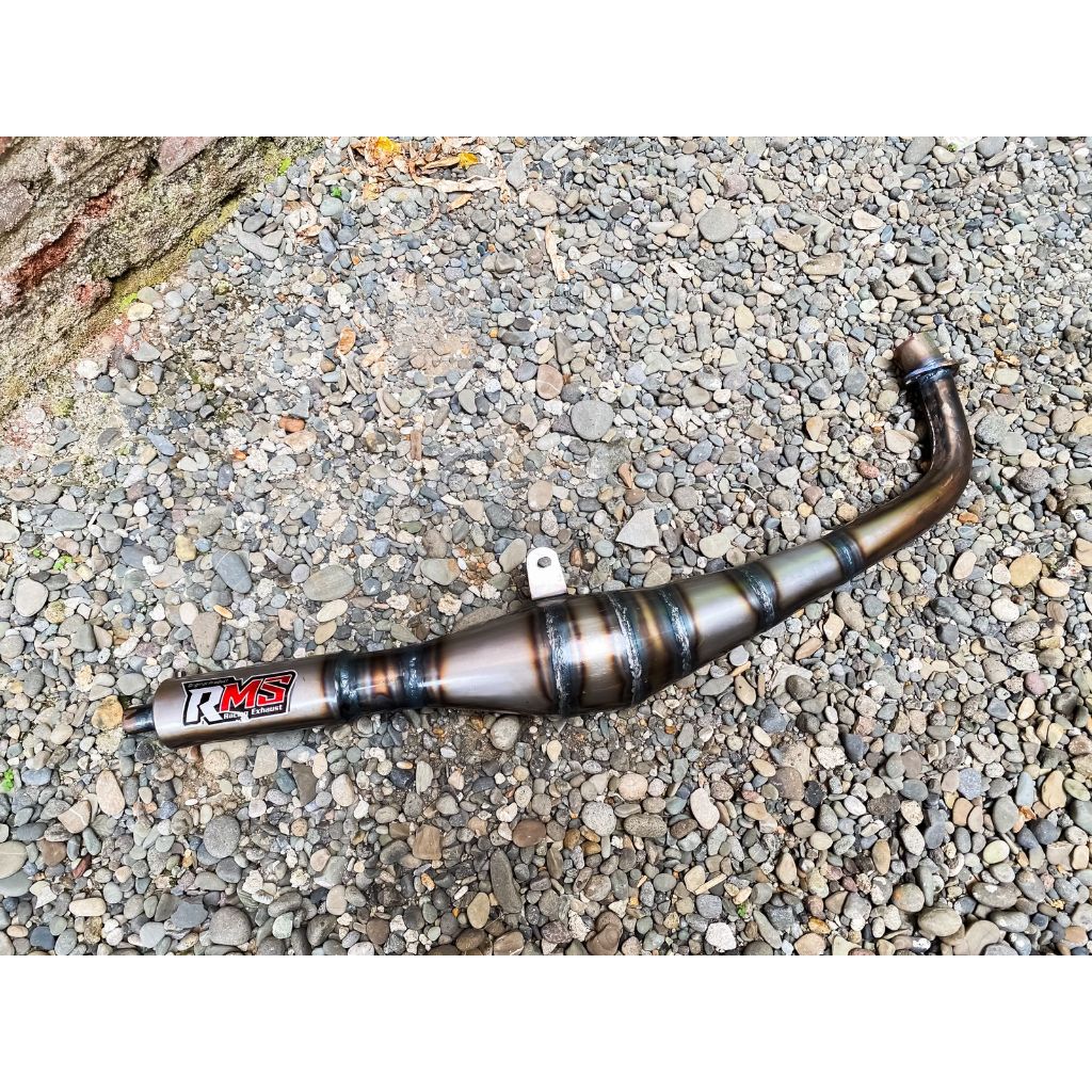 Knalpot racing Fiz Force1 F1zr kolong Drag plat karat RMS RACING