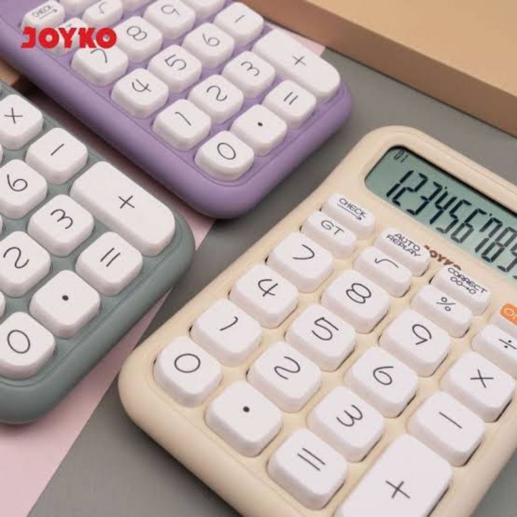 

Kalkulator Joyko CC-62CO 12 Digit Check & Correct Dual Power