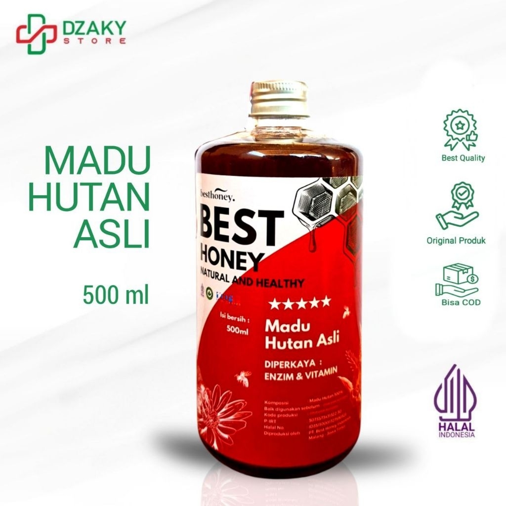 

Best Honey Madu Hutan Liar 500ml & 250ml