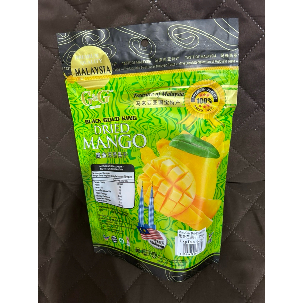 

G&G black gold king dried mango