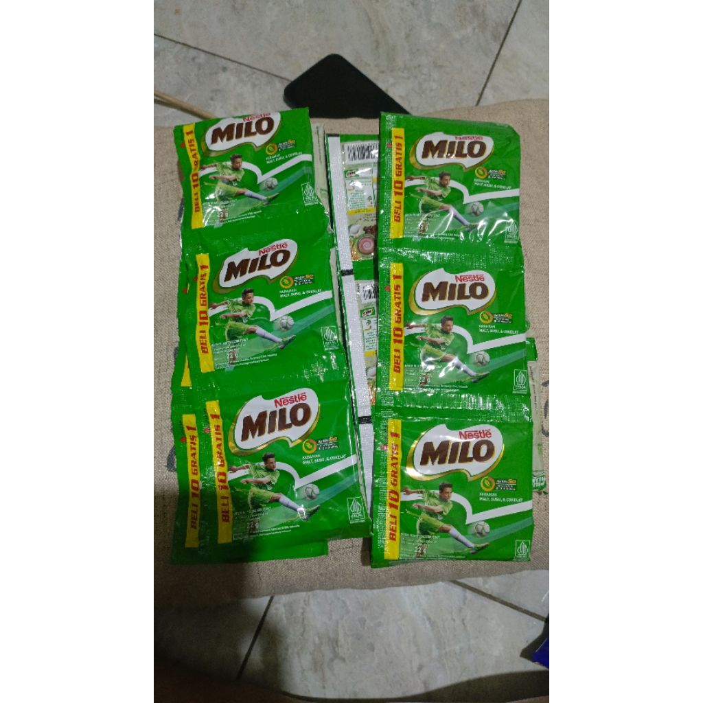 

Milo 1 Renteng isi 10+1