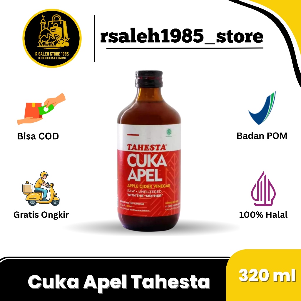

NEW CUKA APEL TAHESTA 320 ML ORIGINAL