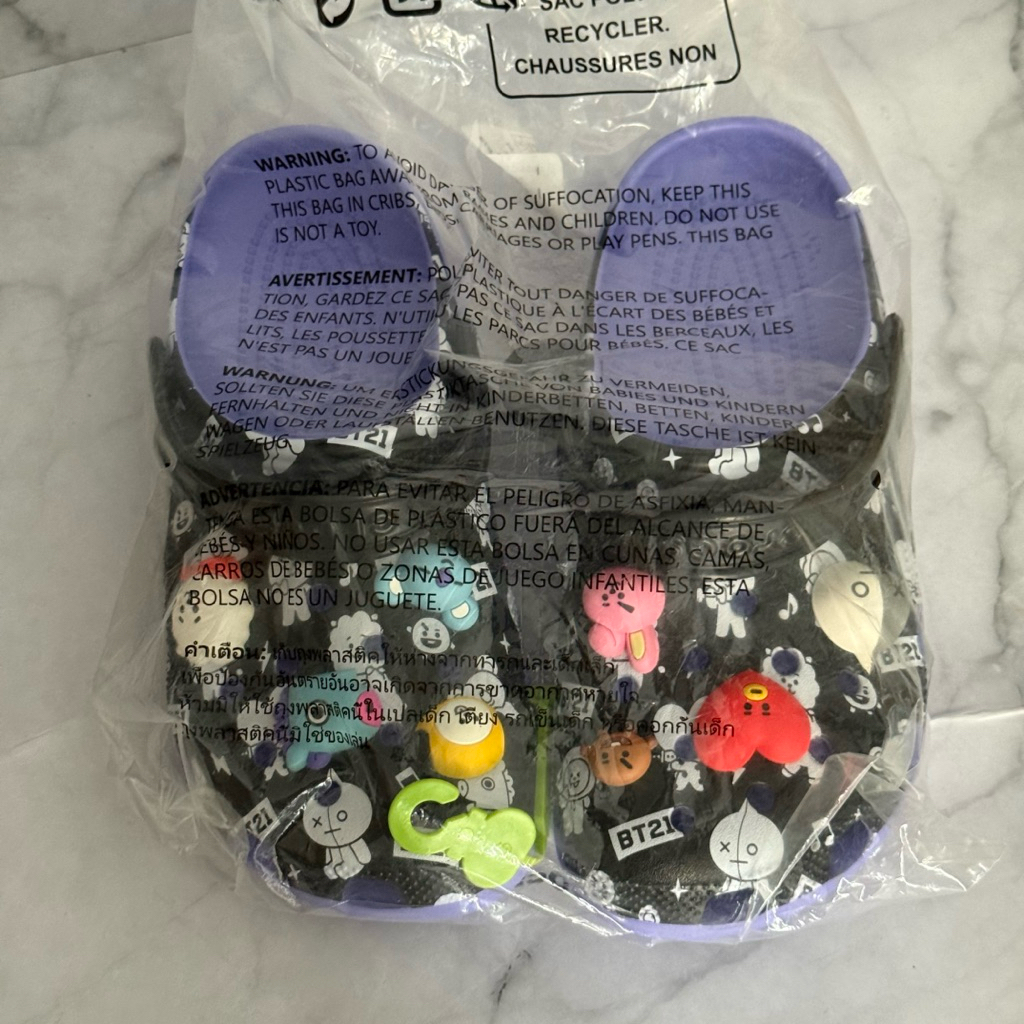 NEW - Crocs Classic Line Friends BT21 Clog size W8