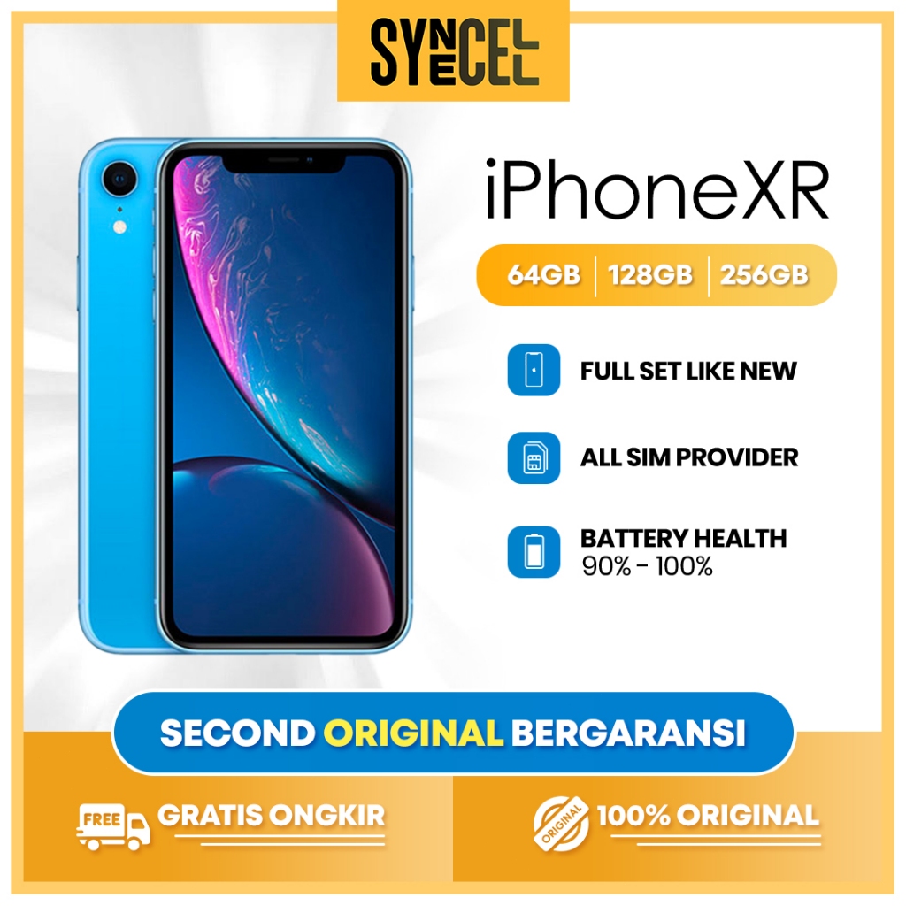IPHONE XR 64GB| 128GB| Second 100% ORIGINAL No minus