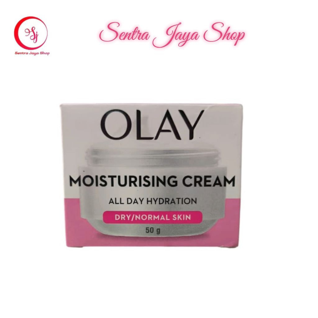 Olay Krim Pelembab Pencerah Wajah Natural White Moisturising Cream Brightening 50 gr 50gr
