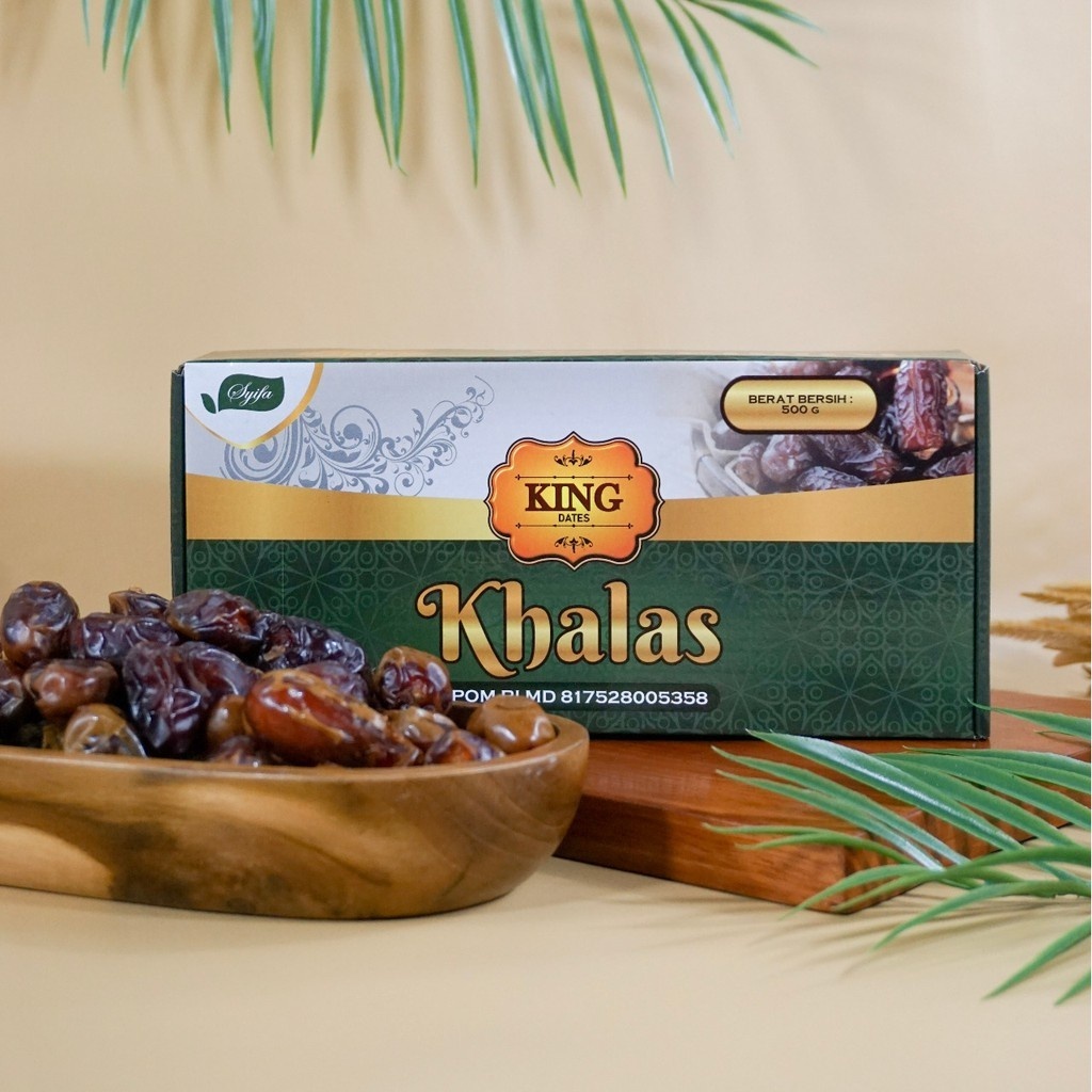 

Kurma Khalas King 500gr - Kurma Lembut