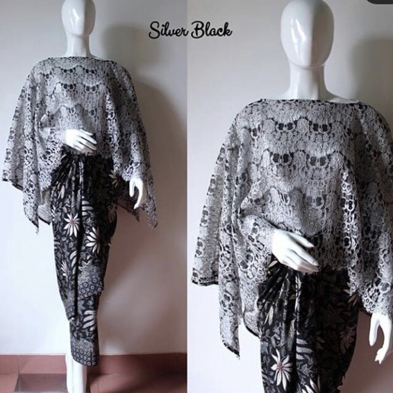 Setelan Kebaya Modern Set Kebaya Wisuda Brukat Cape Glitter Classic Dan Lainnya