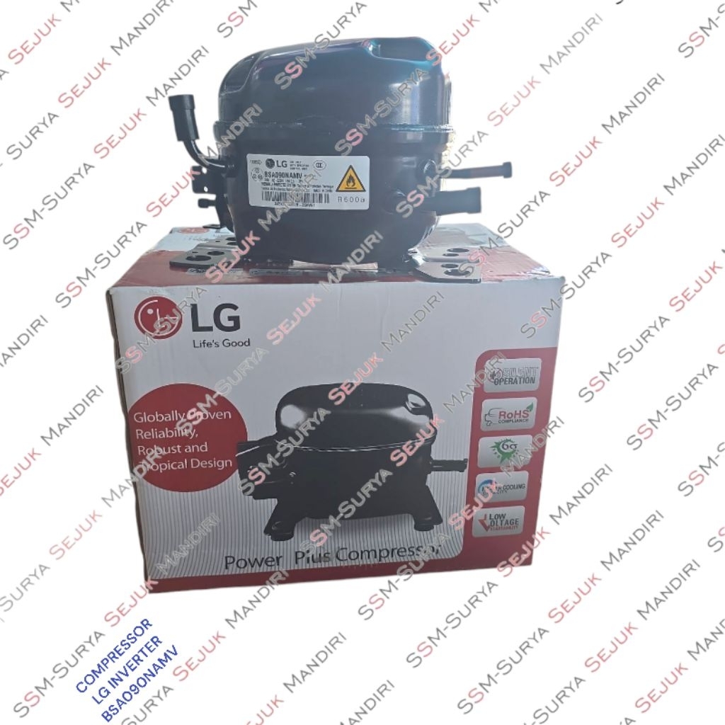 KOMPRESSOR KULKAS LG INVERTER BSA090NAMV R600