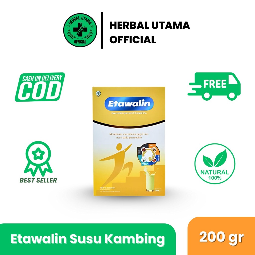 

Etawalin Susu Kambing Etawa Tingkatkan Kepadatan & Kesehatan Tulang Sendi
