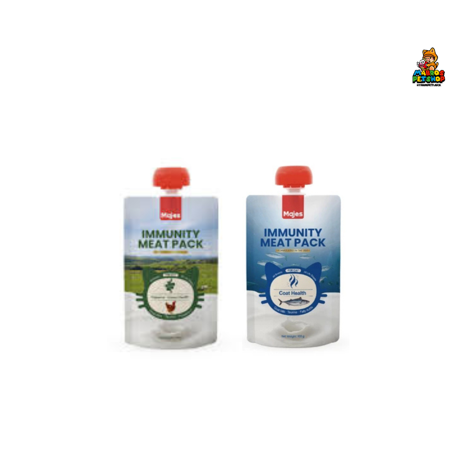 

MAJES CATFOOD IMMUNITY PACK 100 GRAM - MAKANAN BASAH KUCING MERK MAJES