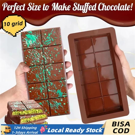 Cetakan Coklat Dubai Silikon Motif Cokelat Dubai / Cetakan Kue Coklat Permen Agar Jelly Puding Karak