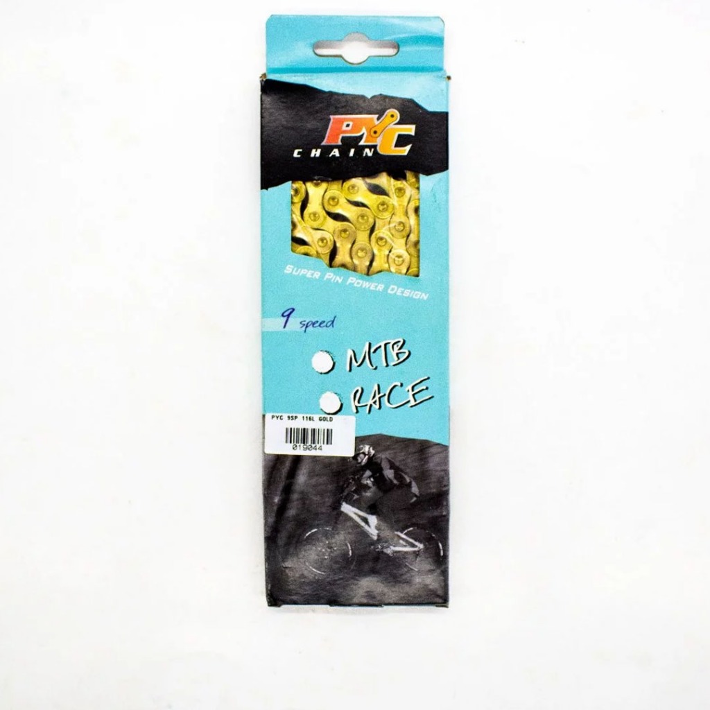 Chain Rantai Sepeda PYC 9 Speed Gold