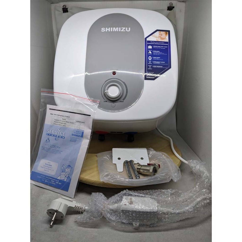 SHIMIZU SEH 215 water heater listrik 15l pemanas air elektrik 15 liter