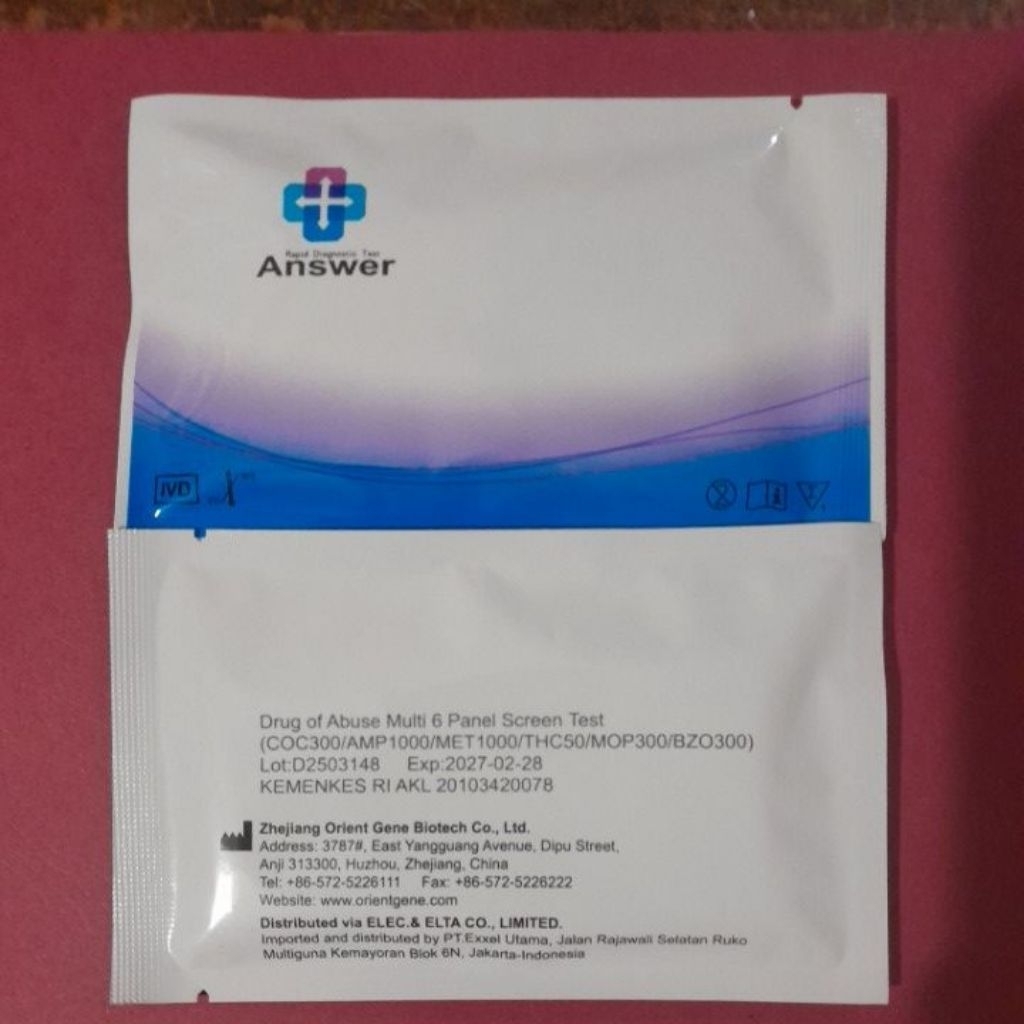 alat tes narkoba-6 parameter merk answer eceran harga murah hasil akurat cukup 5 menit