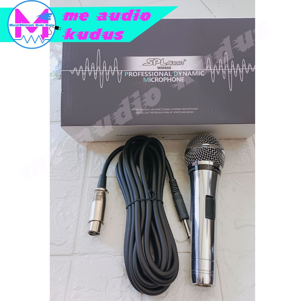 MICROPHONE KABEL SPL WM-666