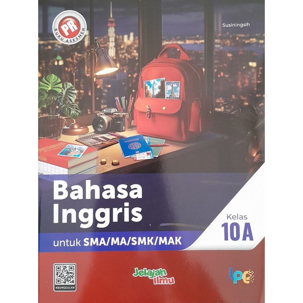 Buku Bahasa Inggris kelas 10, 10a, semester 1 Kurikulum Merdeka. Intan Pariwara