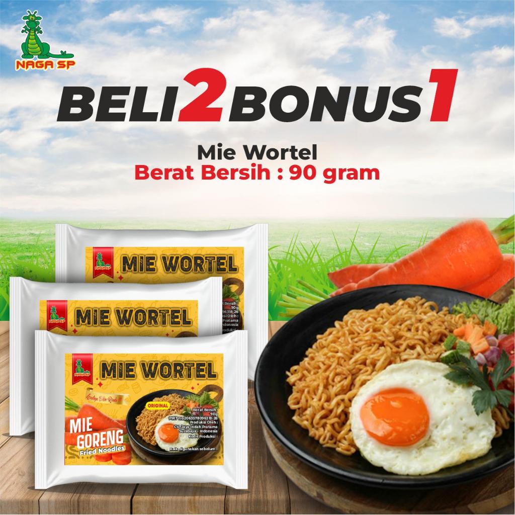 

Mie Wortel Naga SP – Gluten Free, Bebas Pengawet, Cocok untuk Diet