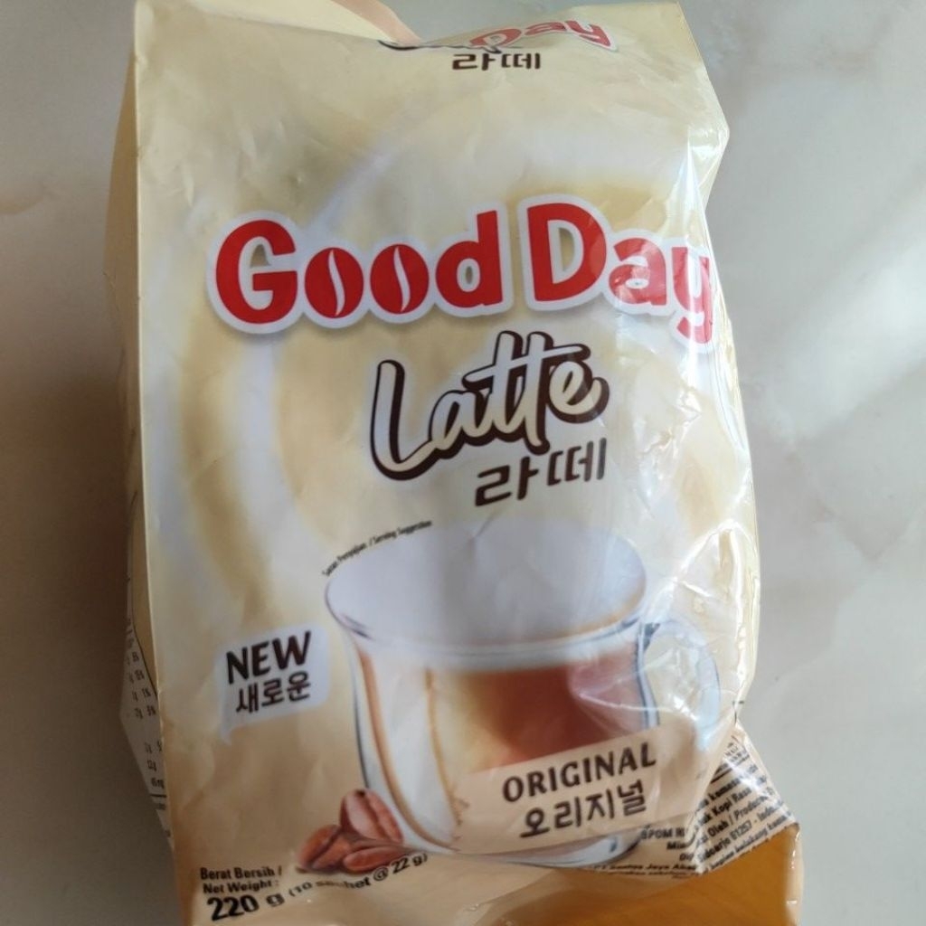 Good day kopi latte pack ATW renceng isi 10