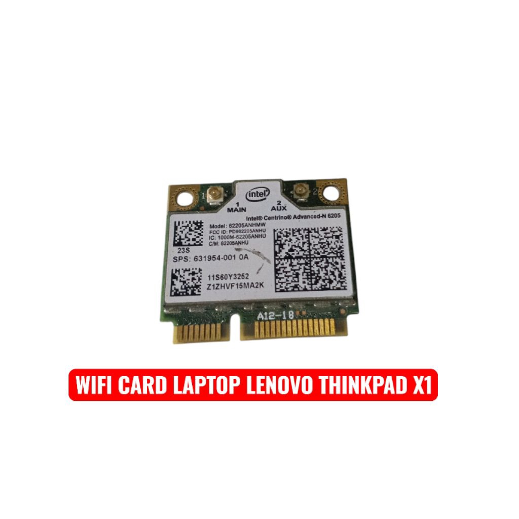 Wifi card laptop Lenovo Thinkpad X1