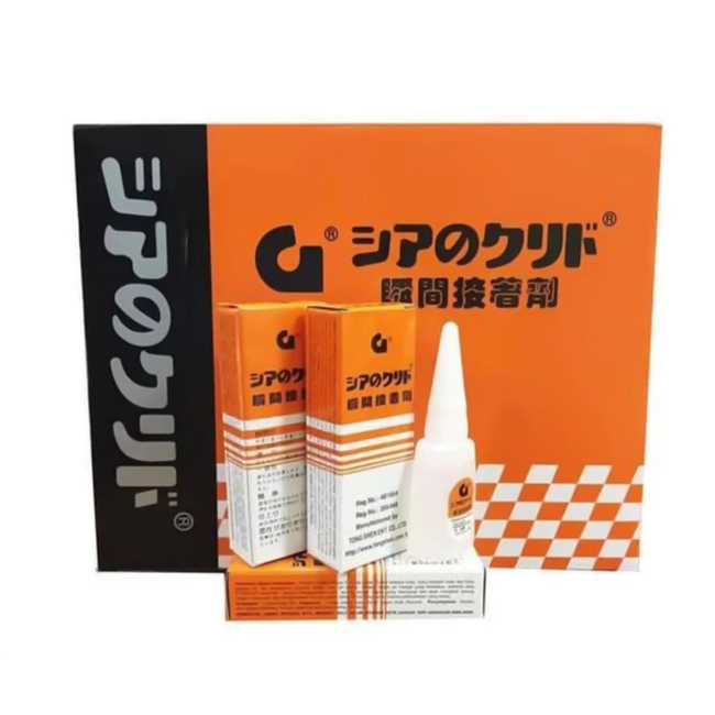 

Lem G Super Glue / Lem Setan G Korea (1 Pcs) - 100% Original - Lem Cair Serbaguna Multifungsi