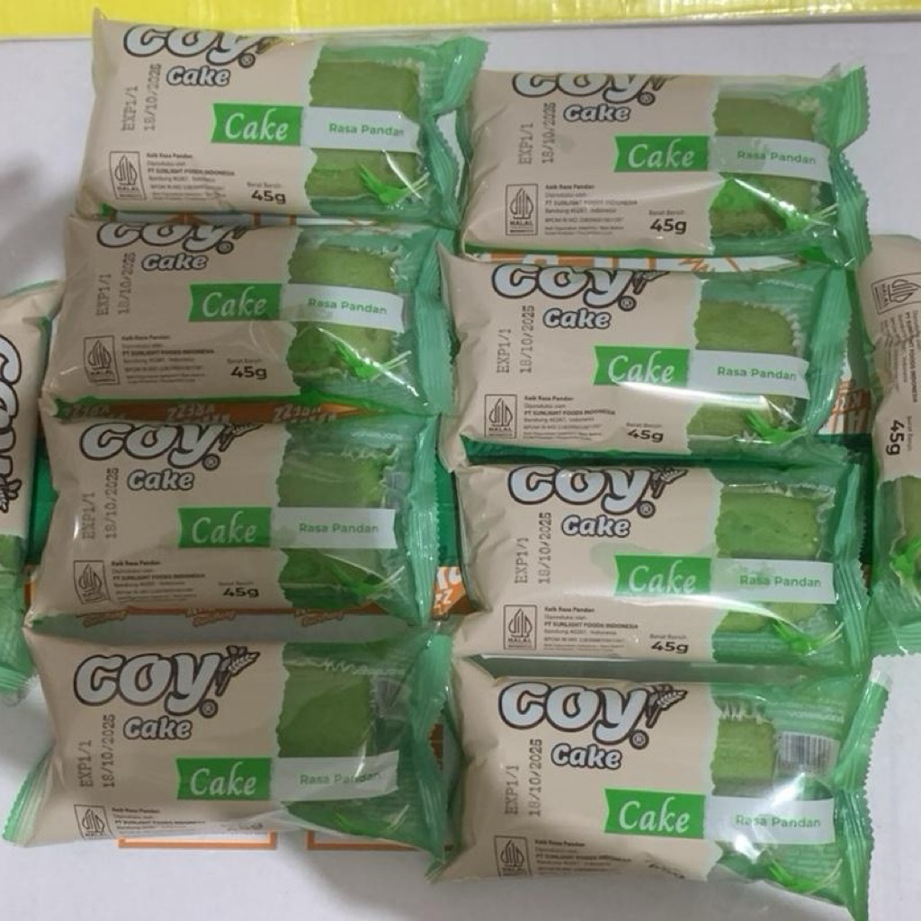 

Roti Coy Cake aneka rasa isi 10pcs