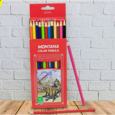 

PENSIL WARNA 12 WARNA MONTANA MAGIC STAR MURAH