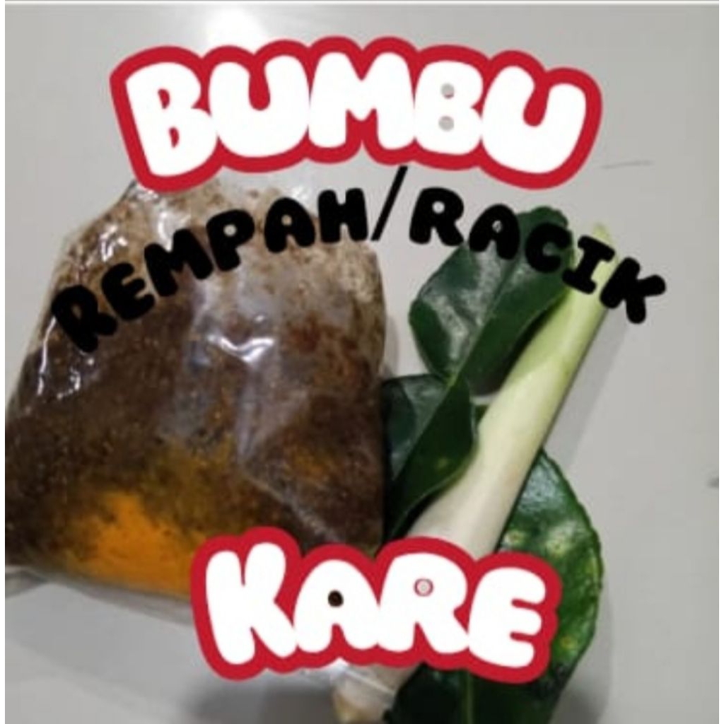 

BUMBU KARE REMPAH/RACIK