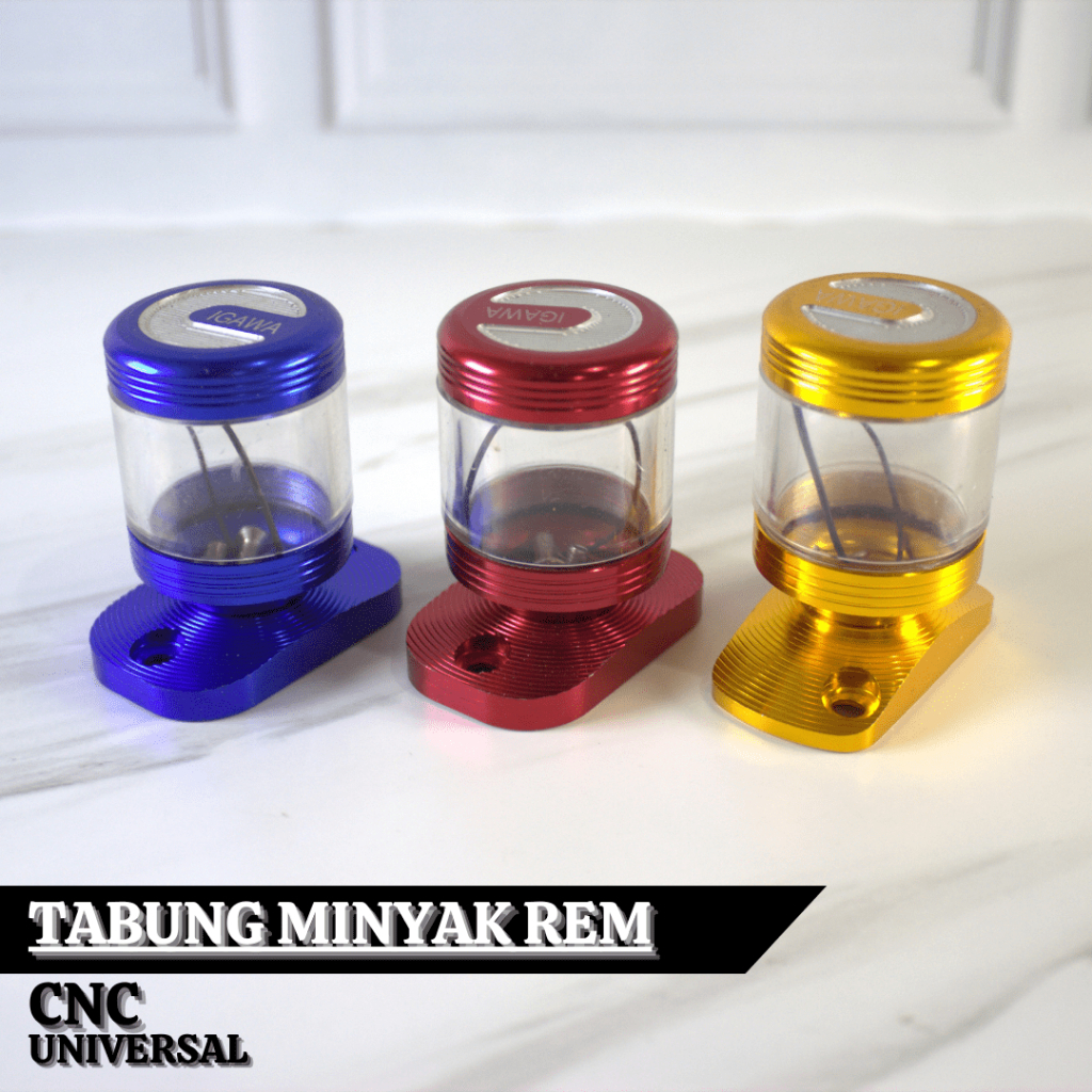 Tutup Minyak Rem Variasi Igawa - Stempel Minyak Rem Depan Cnc Tabung Minyak Rem Kecil Beat Stylo Adv