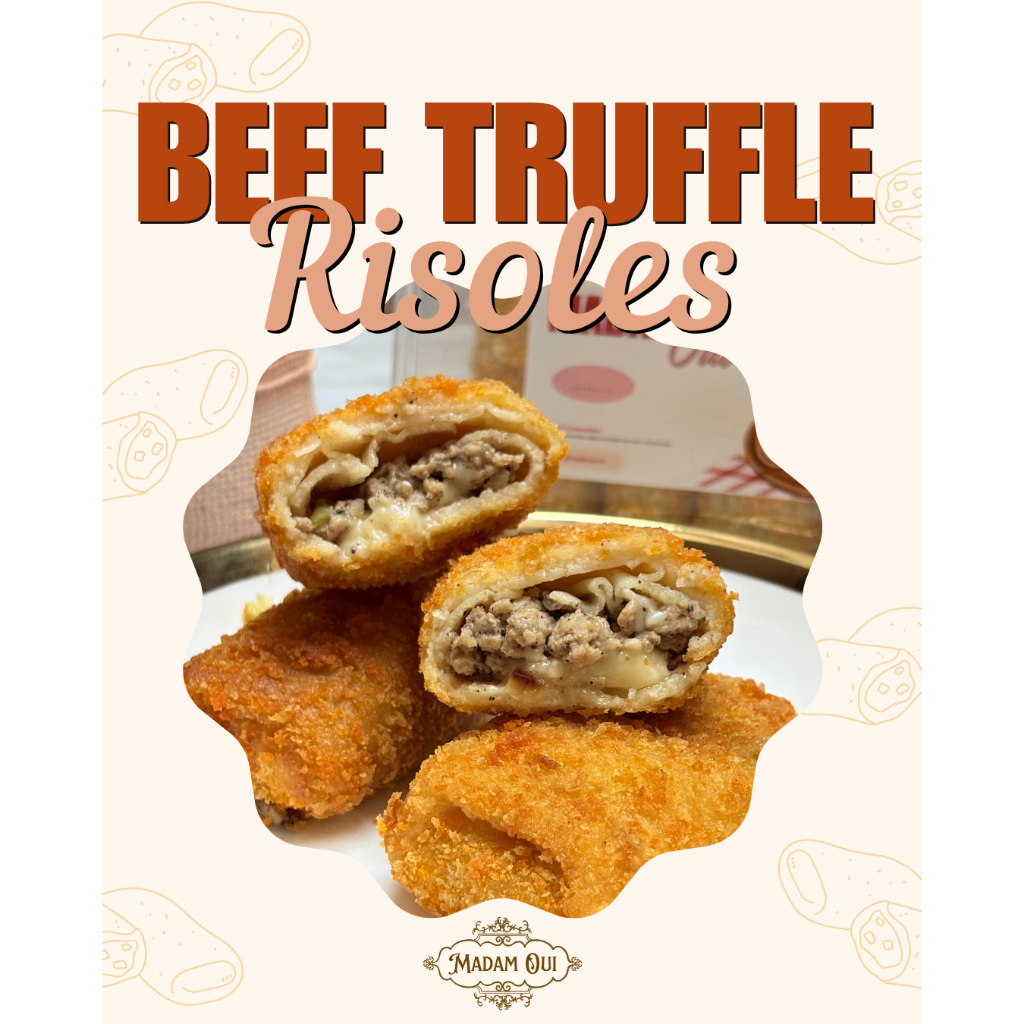 

MADAMOUI - FROZEN Beef Truffle Risoles [Isi 4]