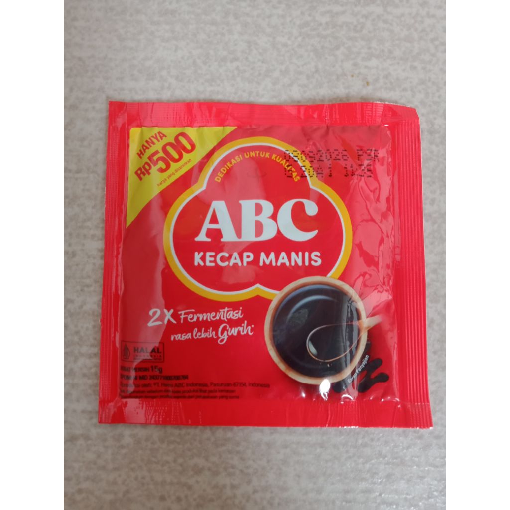 

ABC Kecap Manis 15gr 1 Sasset