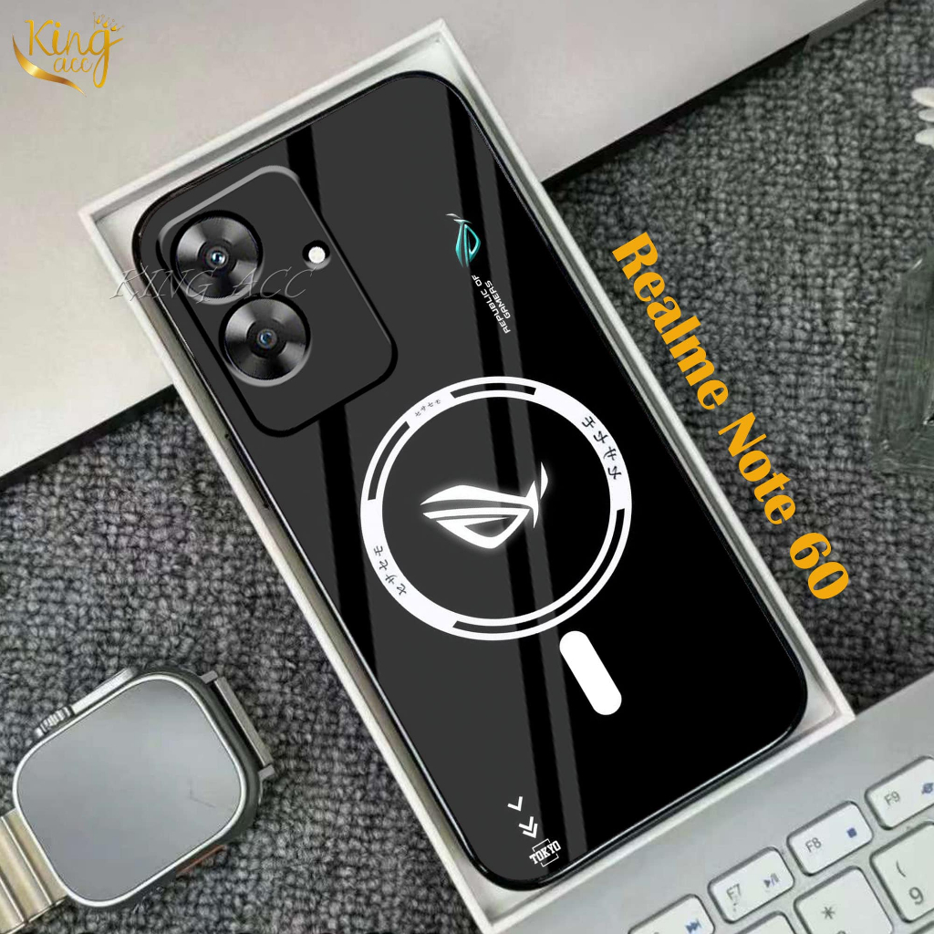 Case Hp Glass Kilau For REALME NOTE 60 - Casing Hp REALME NOTE 60 - K81