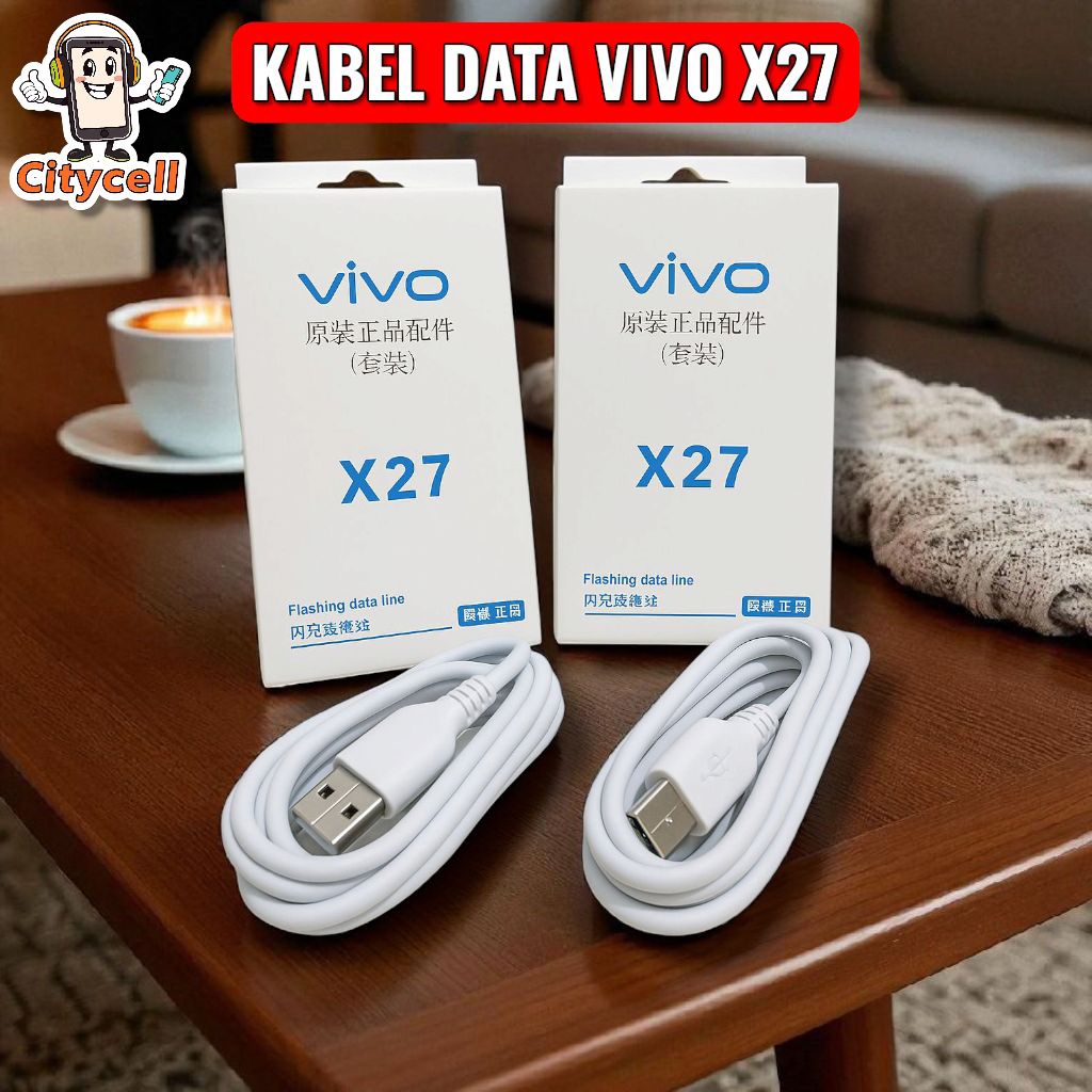 [MICRO USB] Kabel Data Vivo X27 Micro USB Charger Cas HP Kompatibel HP Android BB