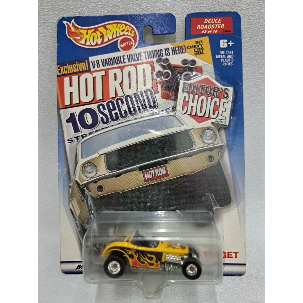 Hot Wheels Target Hot Rod Magazine Deuce Roadster #3 of 16